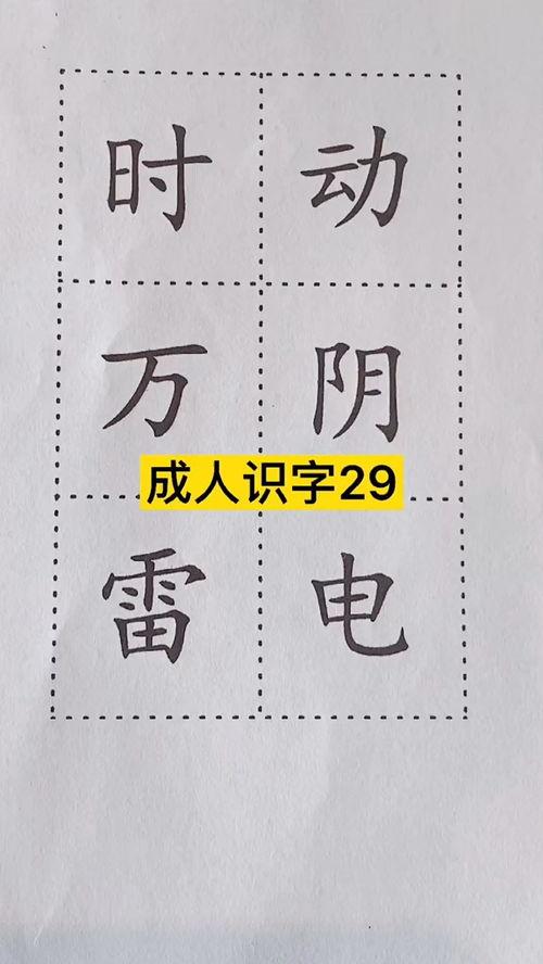 成人识字视频号是什么,轻松掌握识字技巧